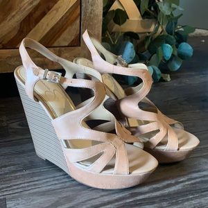 Perfect condition Jessica Simpson wedge